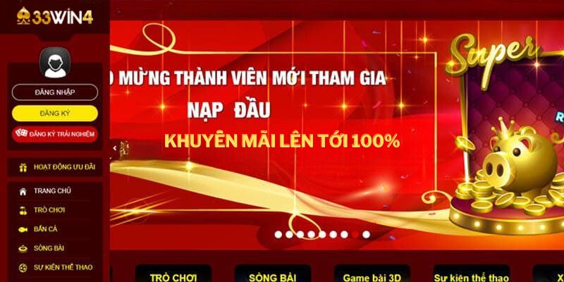 Khám Phá Các Khuyến Mãi 33Win4 Hot Nhất Tháng 9/2024